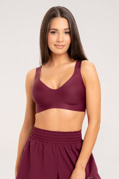 Court sportmelltartó burgundy