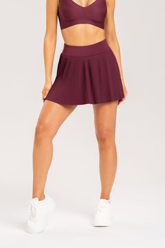 Court szoknya burgundy
