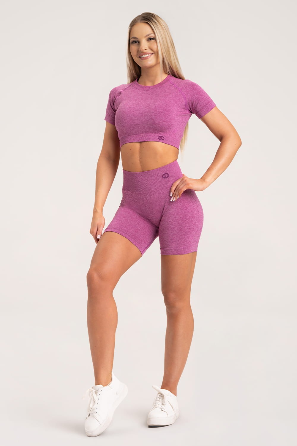 Seamless shorts pink