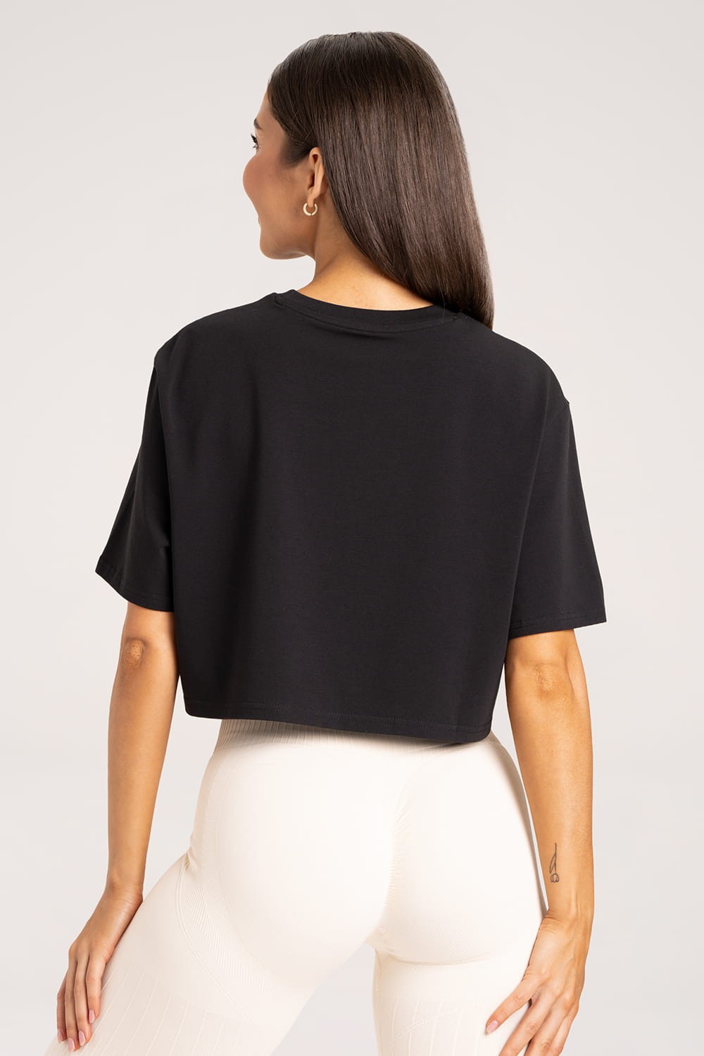 T-shirt boxy black