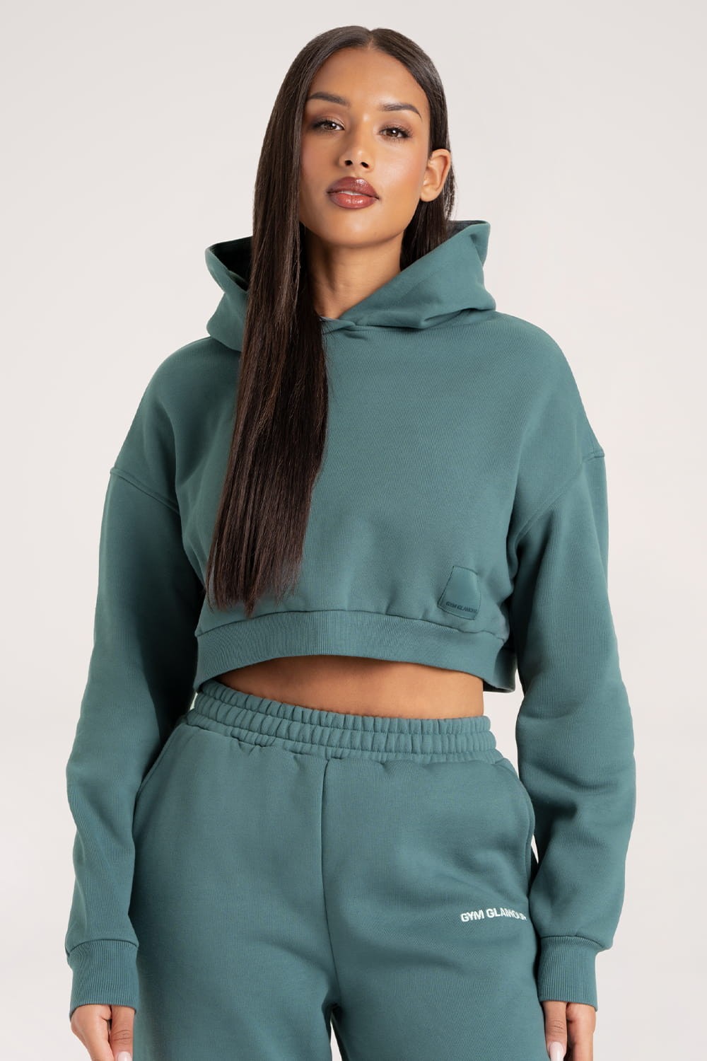 Bluza Crop Ocean Glow