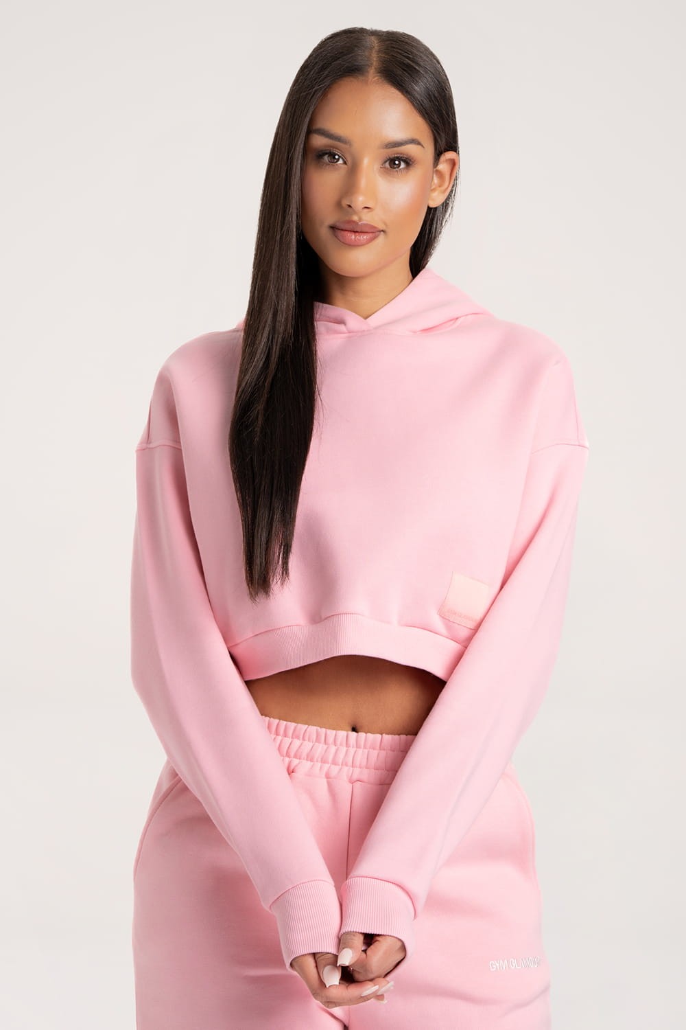Bluza Crop Bubble Gum