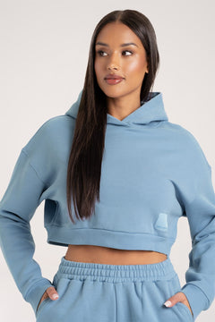 Crop pulóver Sky Blue