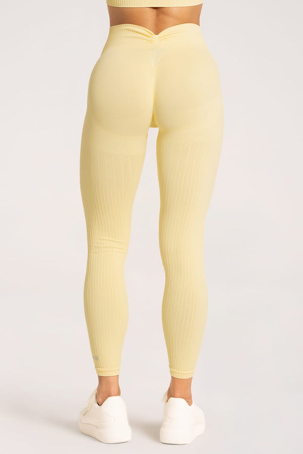Leggings deep push up 2.0 butter yellow