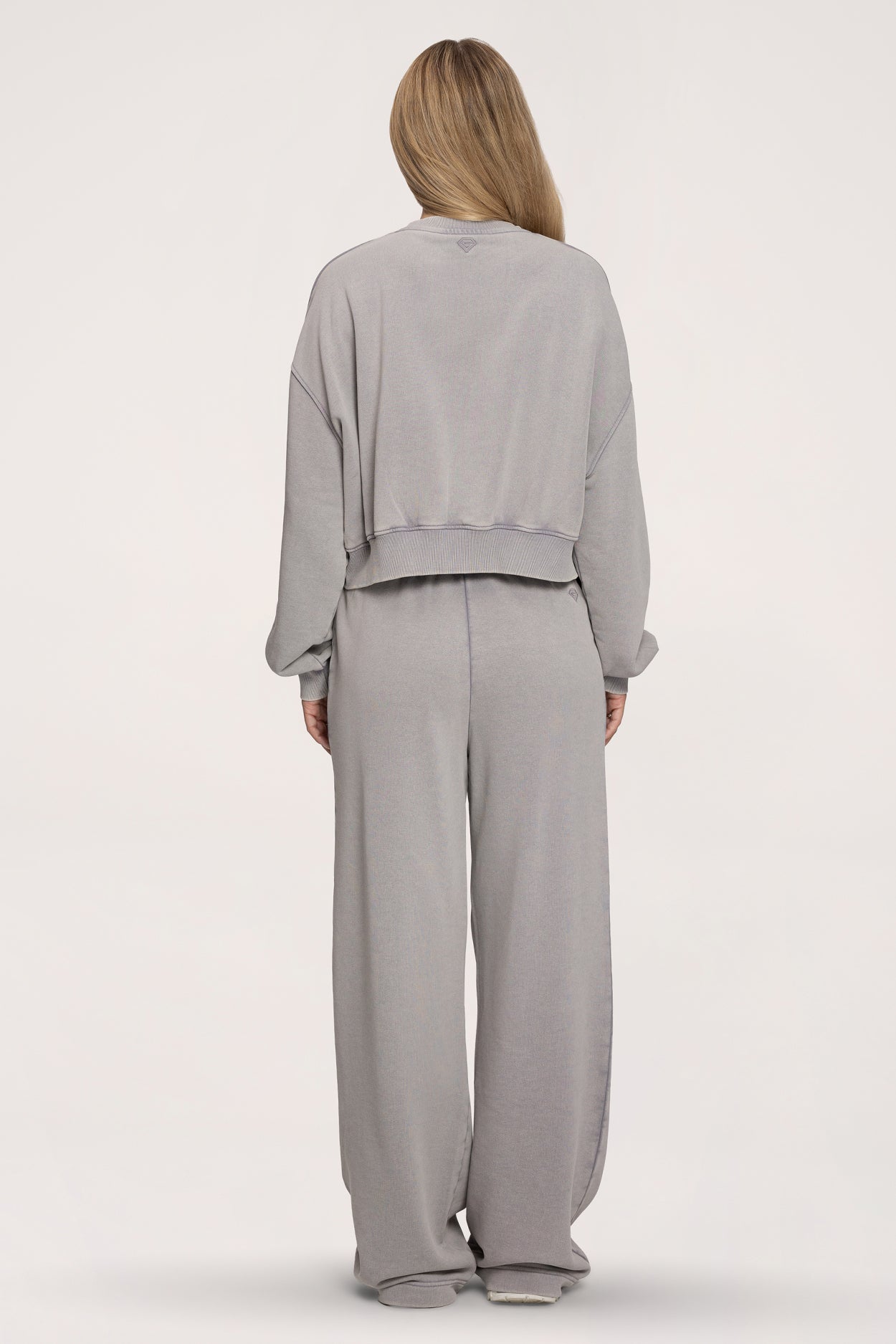 Easy egyenes szárú szabadidőnadrág light grey