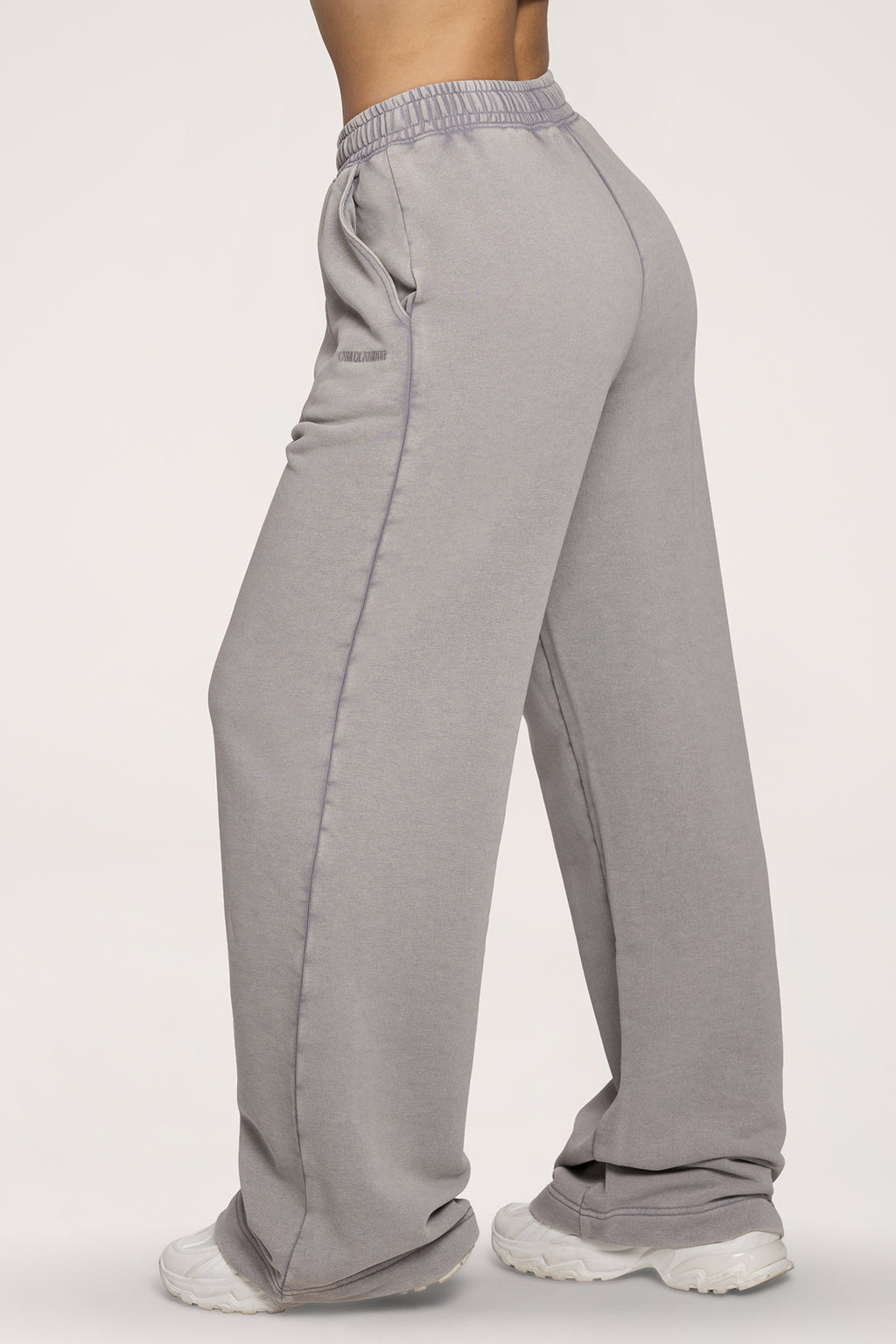 Easy egyenes szárú szabadidőnadrág light grey