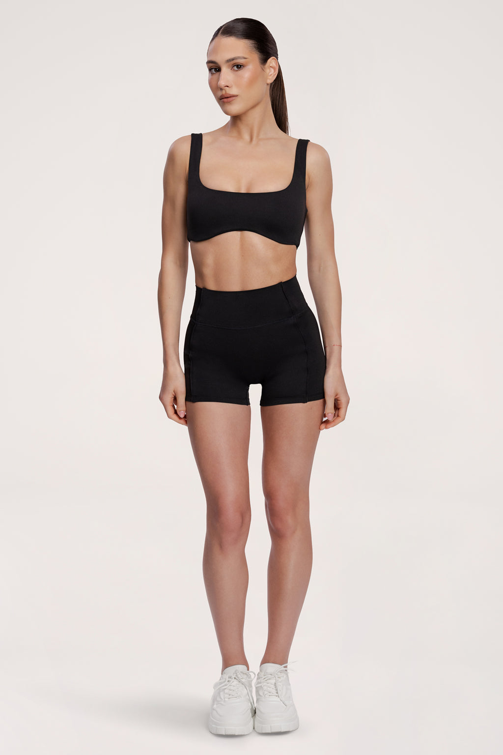 Pilates Era sportmelltartó black