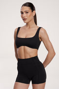 Pilates Era sportmelltartó black