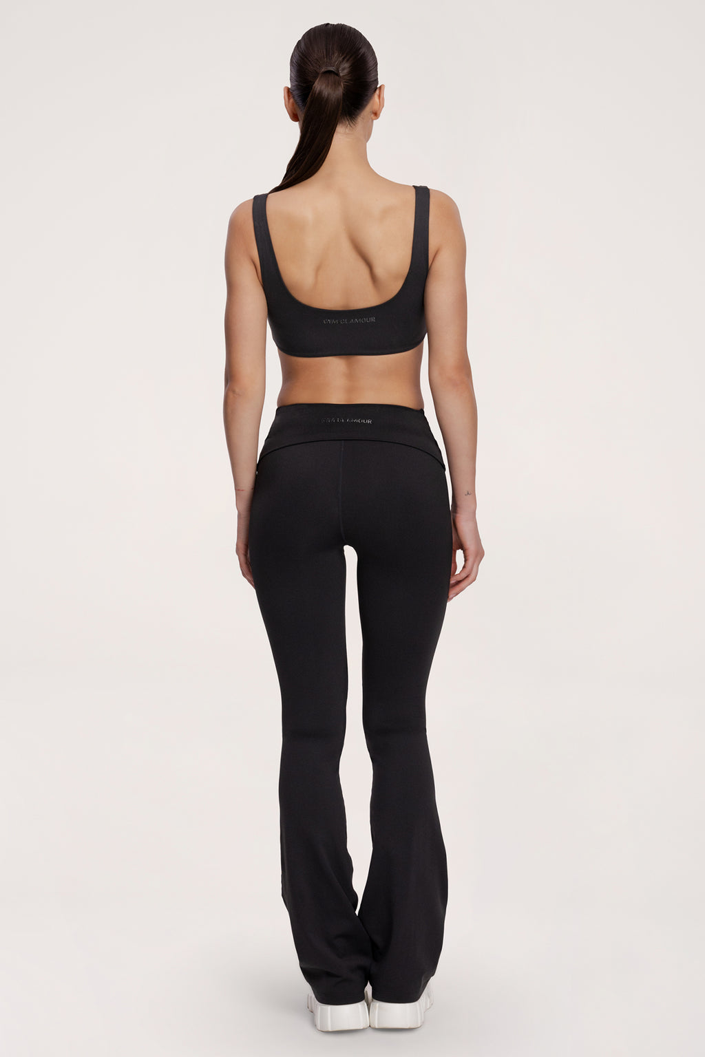 Pilates Era bő szárú nadrág black