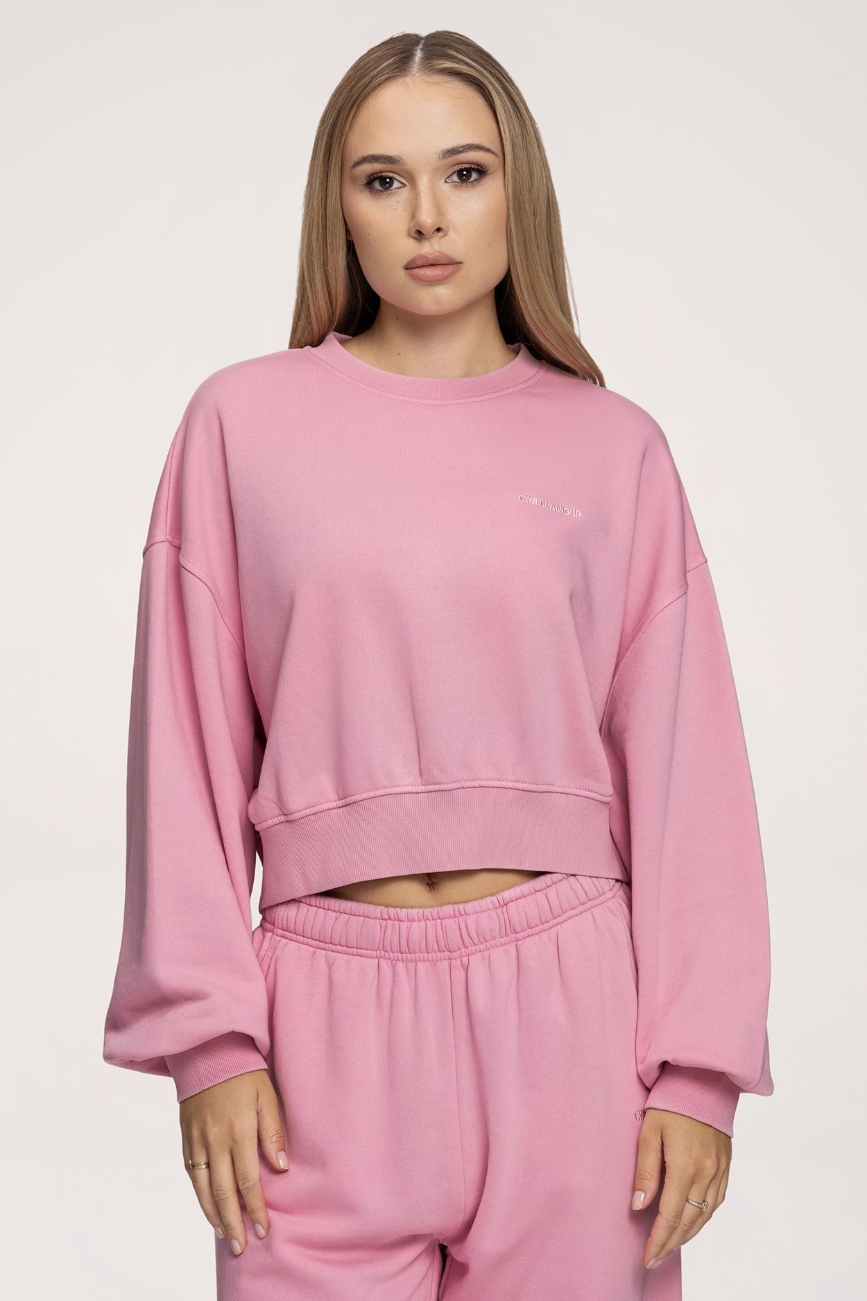 Easy pulóver light pink