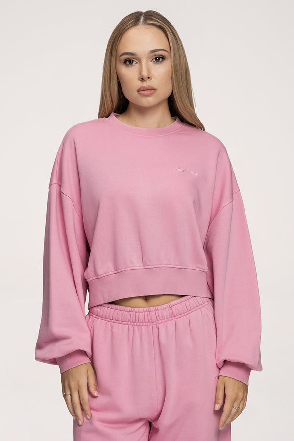 Easy pulóver light pink