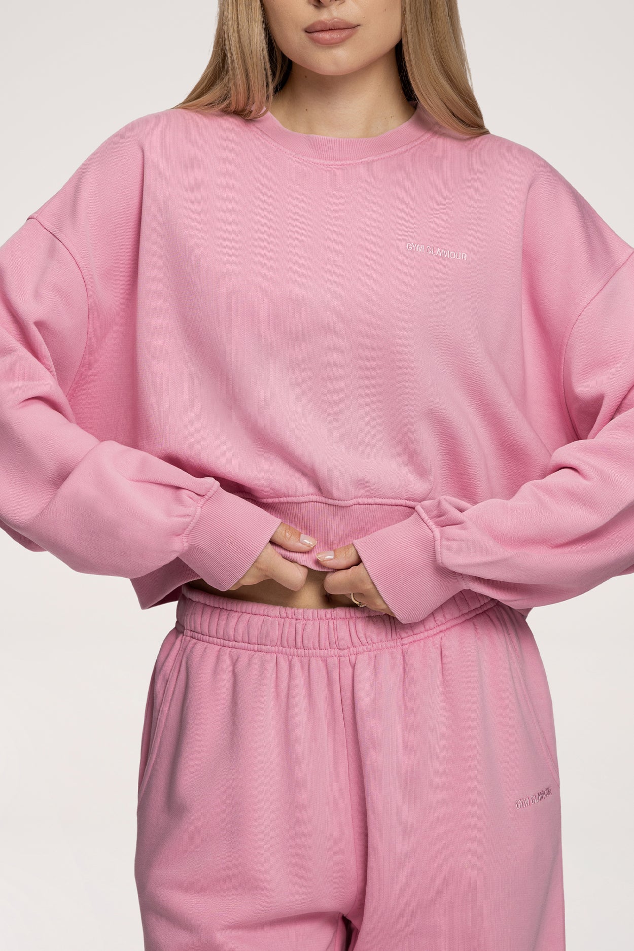 Easy pulóver light pink