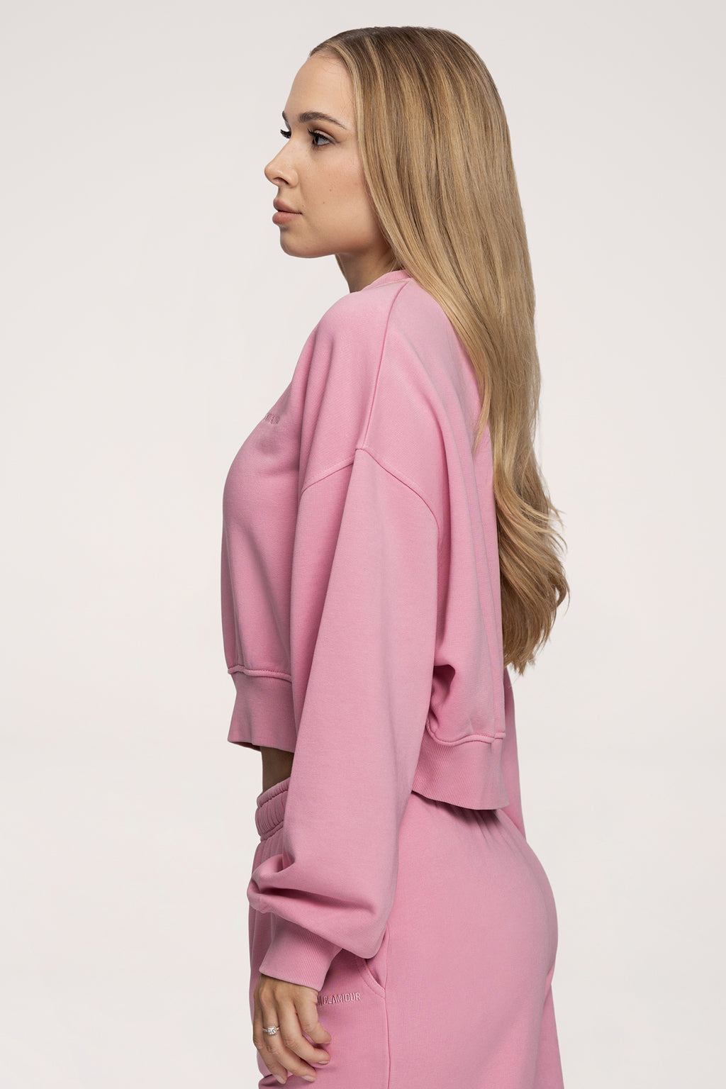 Easy pulóver light pink