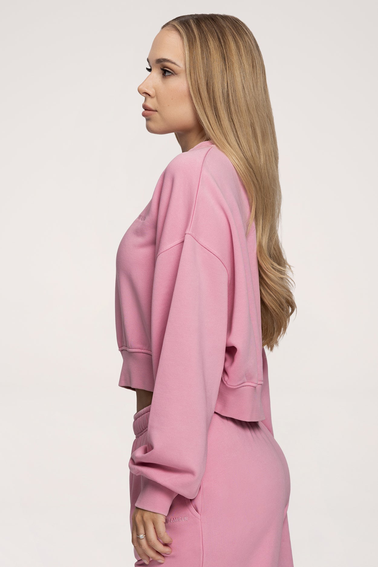 Easy pulóver light pink