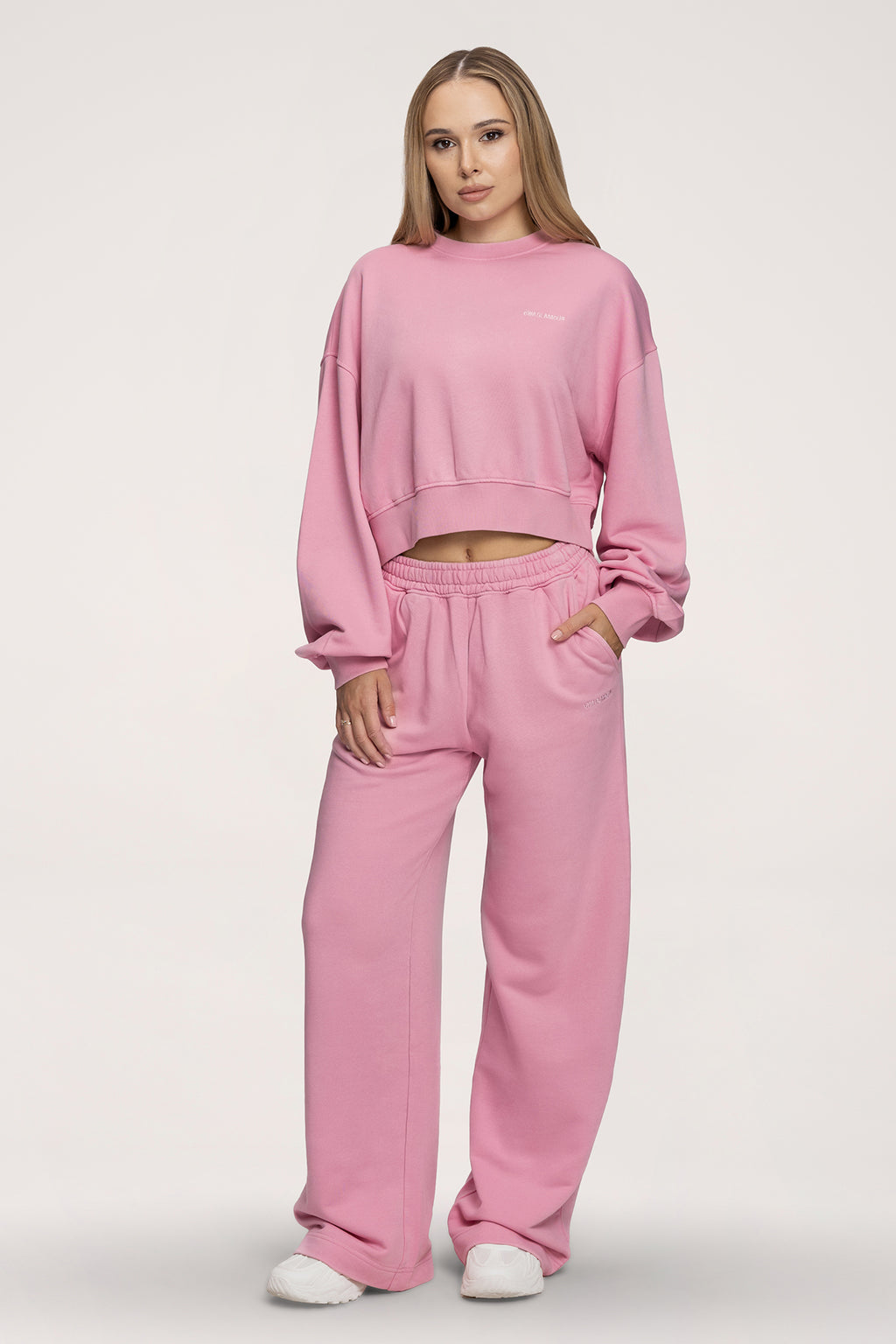 Easy pulóver light pink
