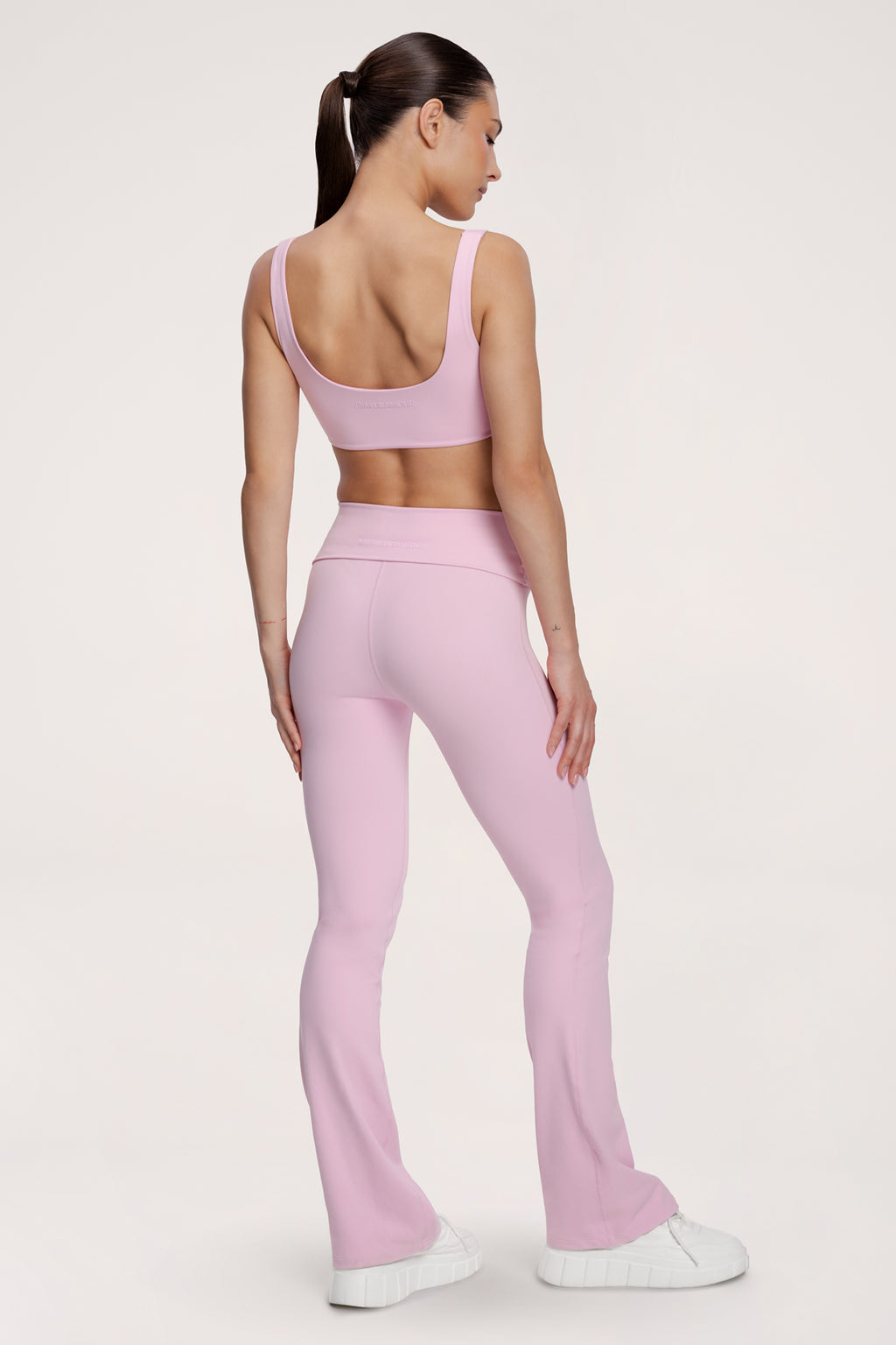 Pilates Era bő szárú nadrág pink