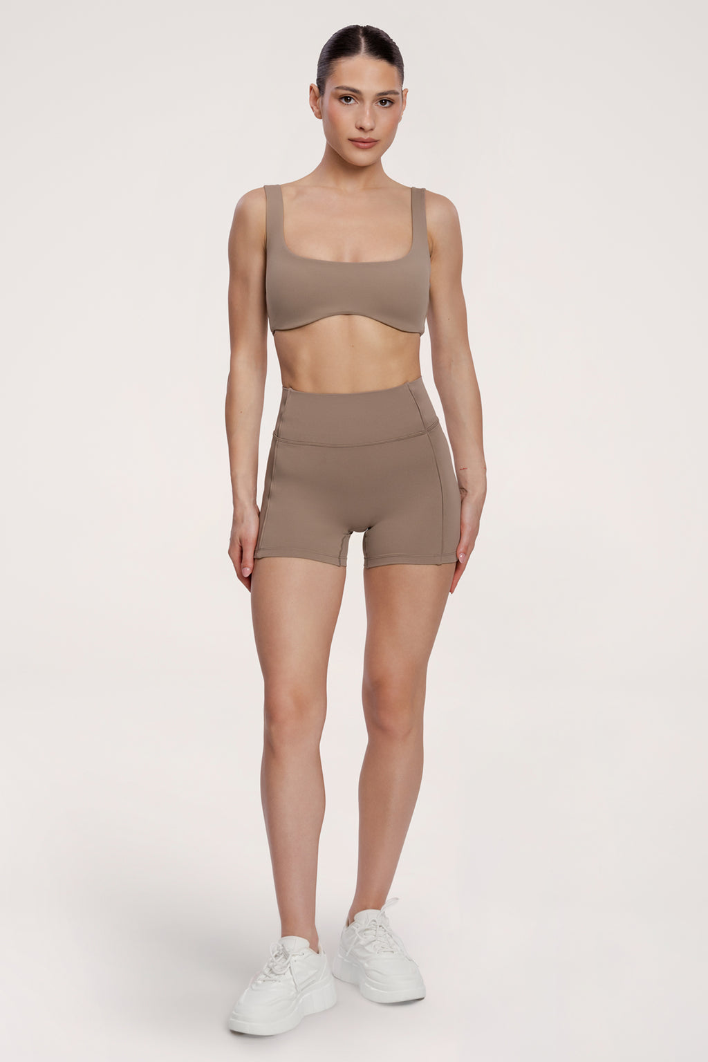Pilates Era rövidnadrág warm beige