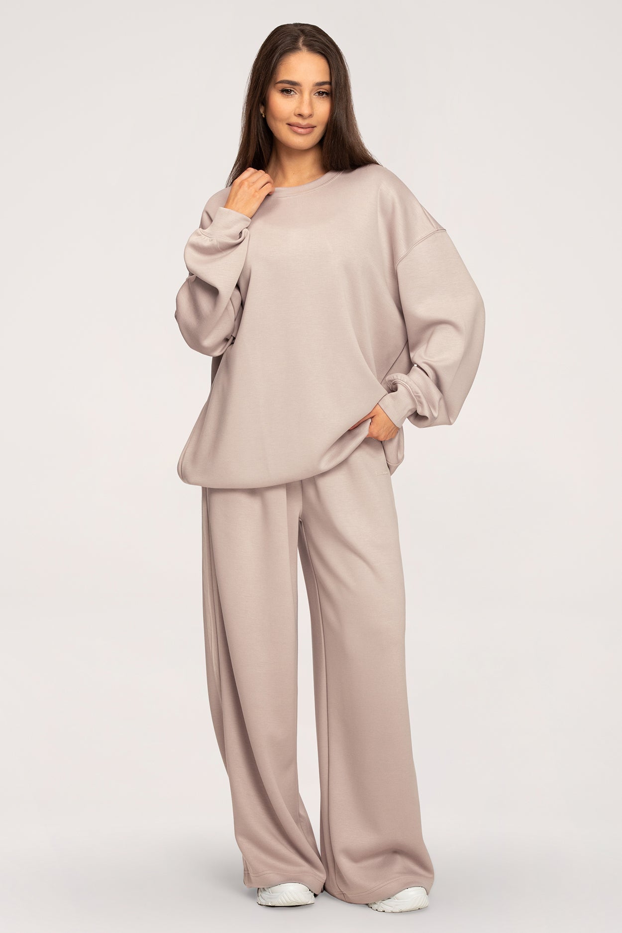 UN1FORM oversize melegítőnadrág beige