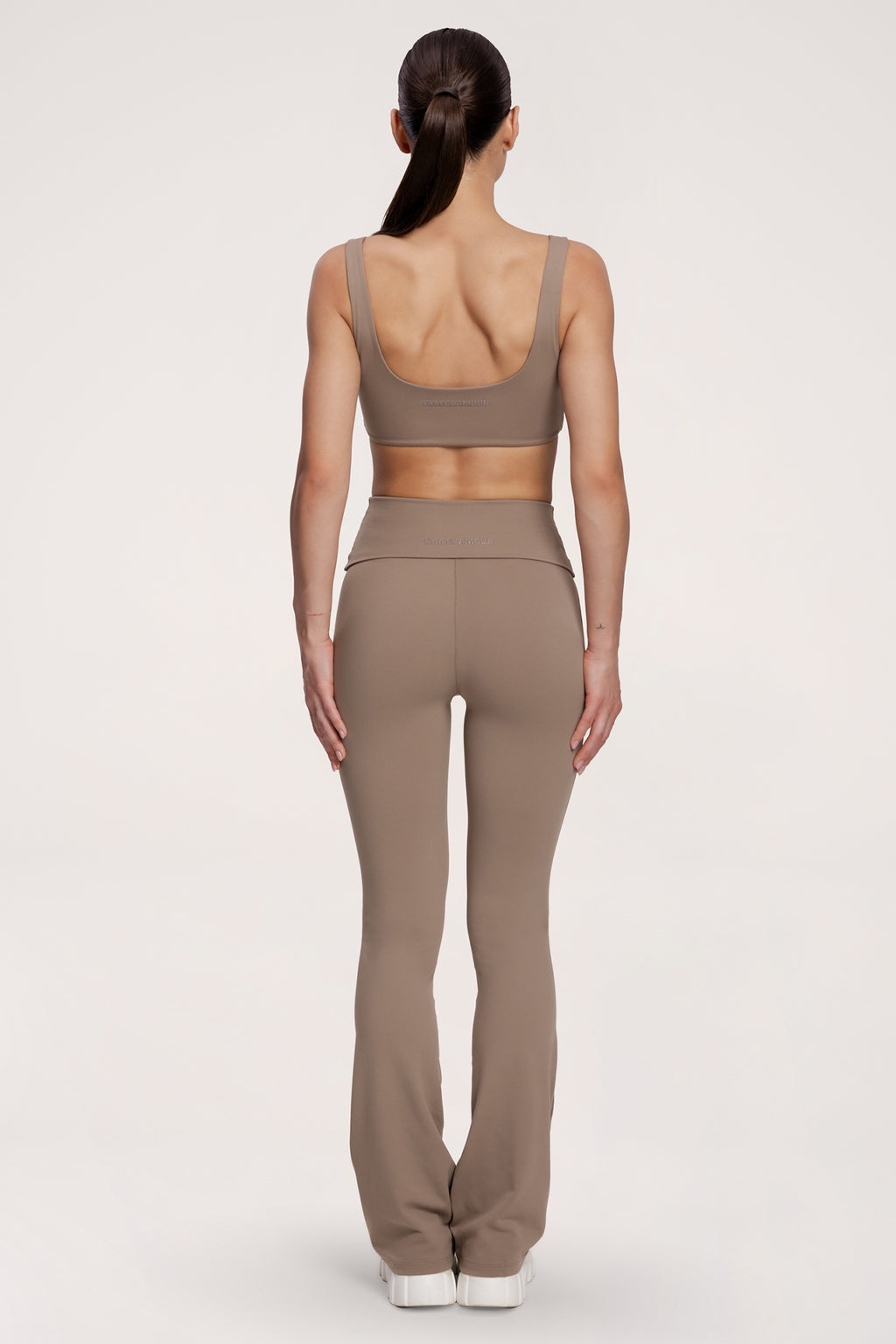 Pilates Era bő szárú nadrág beige