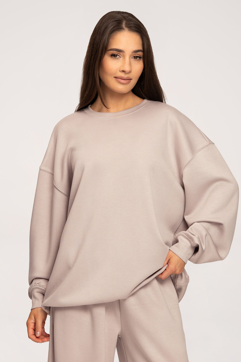UN1FORM oversize felső beige
