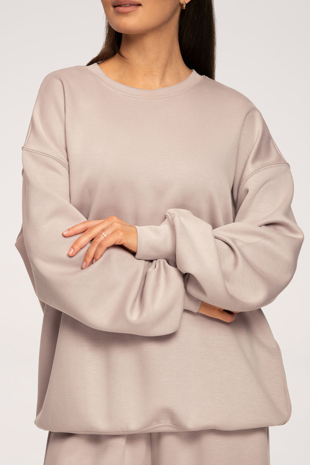 UN1FORM oversize felső beige