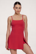 Court ruha red