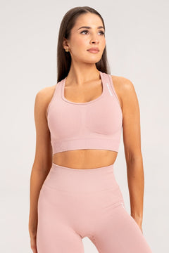 Compress melltartó rose tan