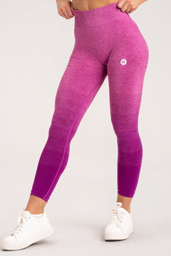 Pink ombre leggings