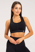 Biustonosz push up deep black