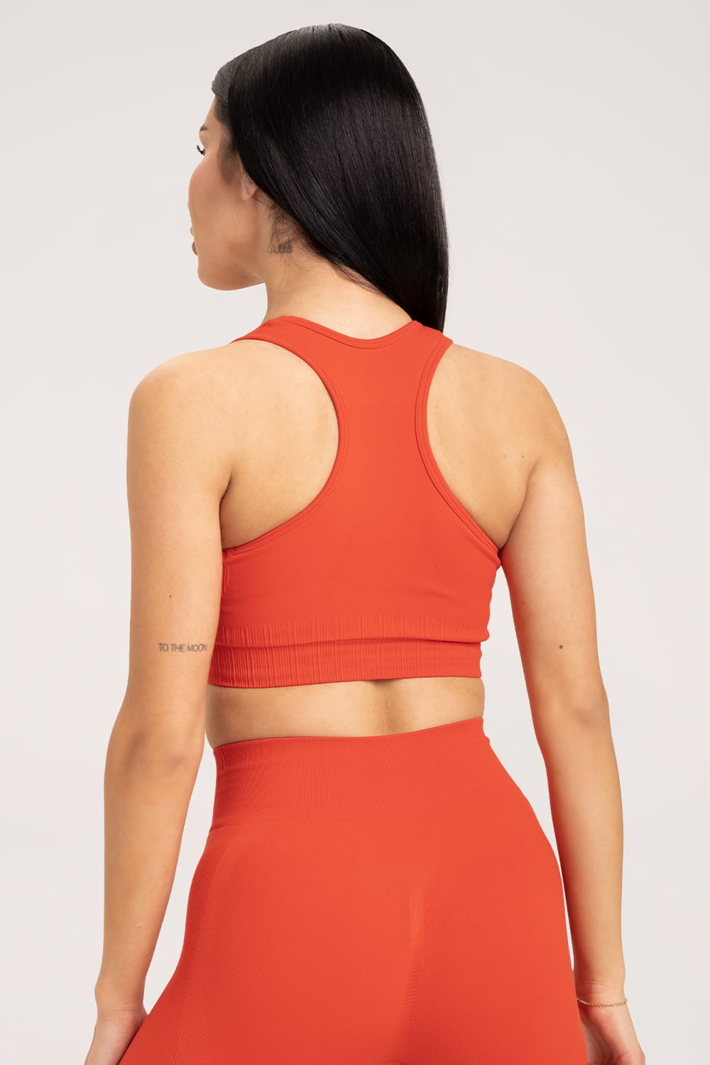 Biustonosz push up coral