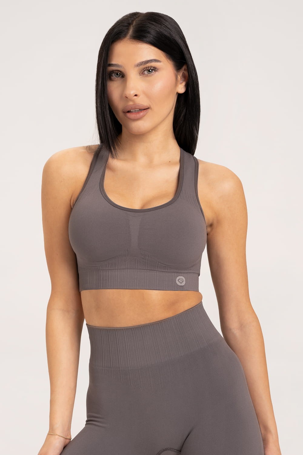 Biustonosz push up grey