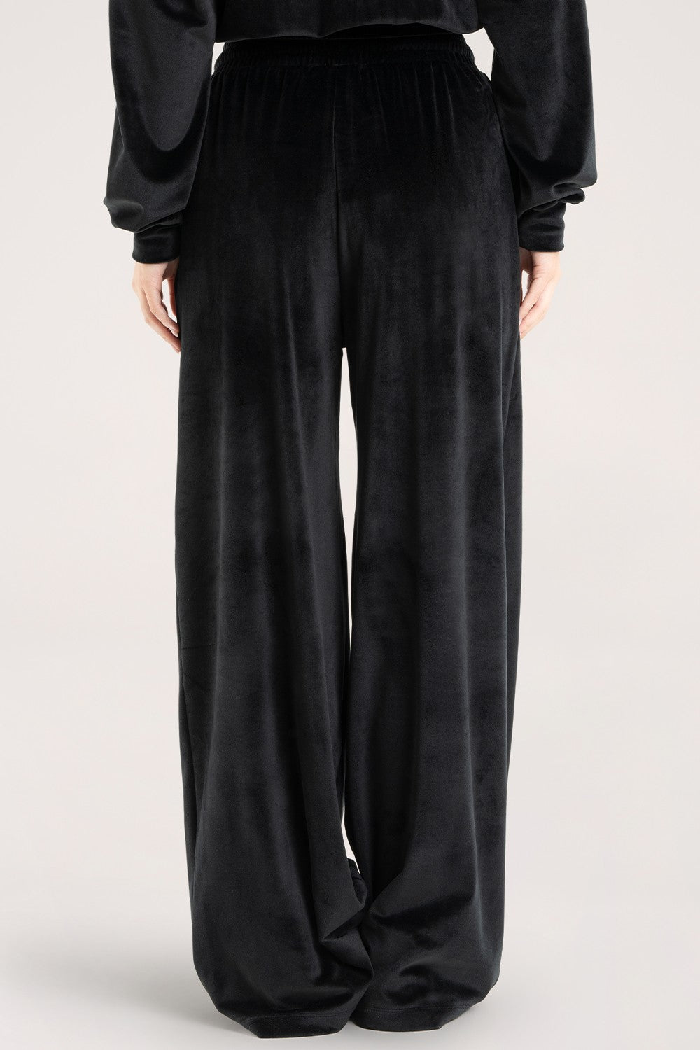 Spodnie dresowe velour black