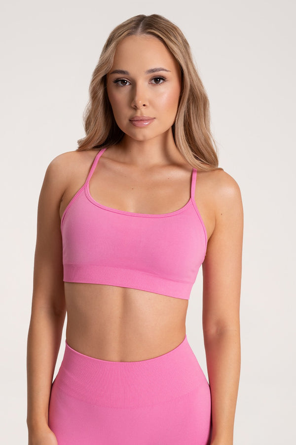 Second Skin melltartó wild pink