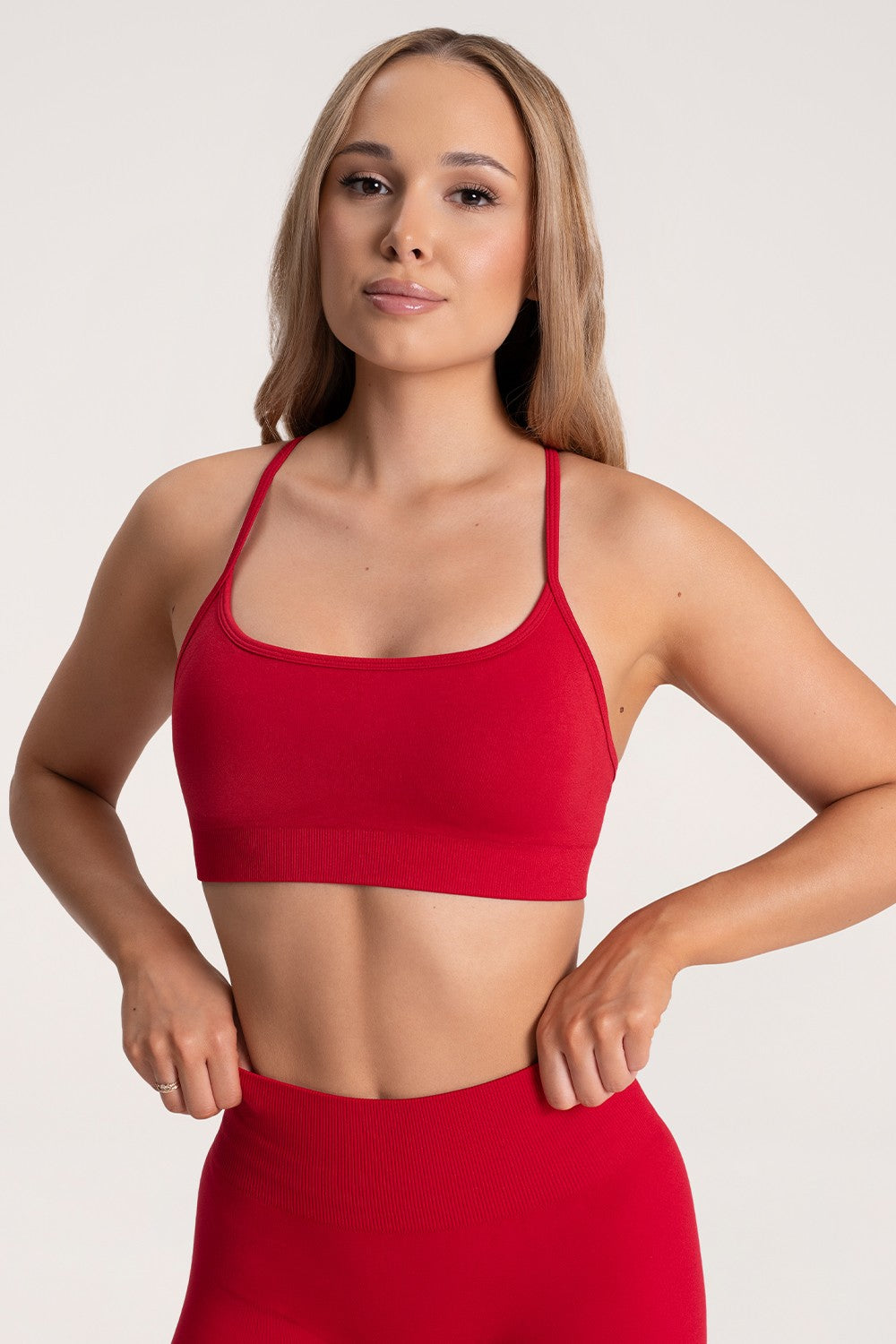 Biustonosz second skin red