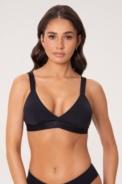 Move triangle sport bikini felső black