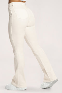 Perfect slim bő szárú farmer off white