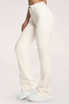 Perfect slim bő szárú long farmer off white