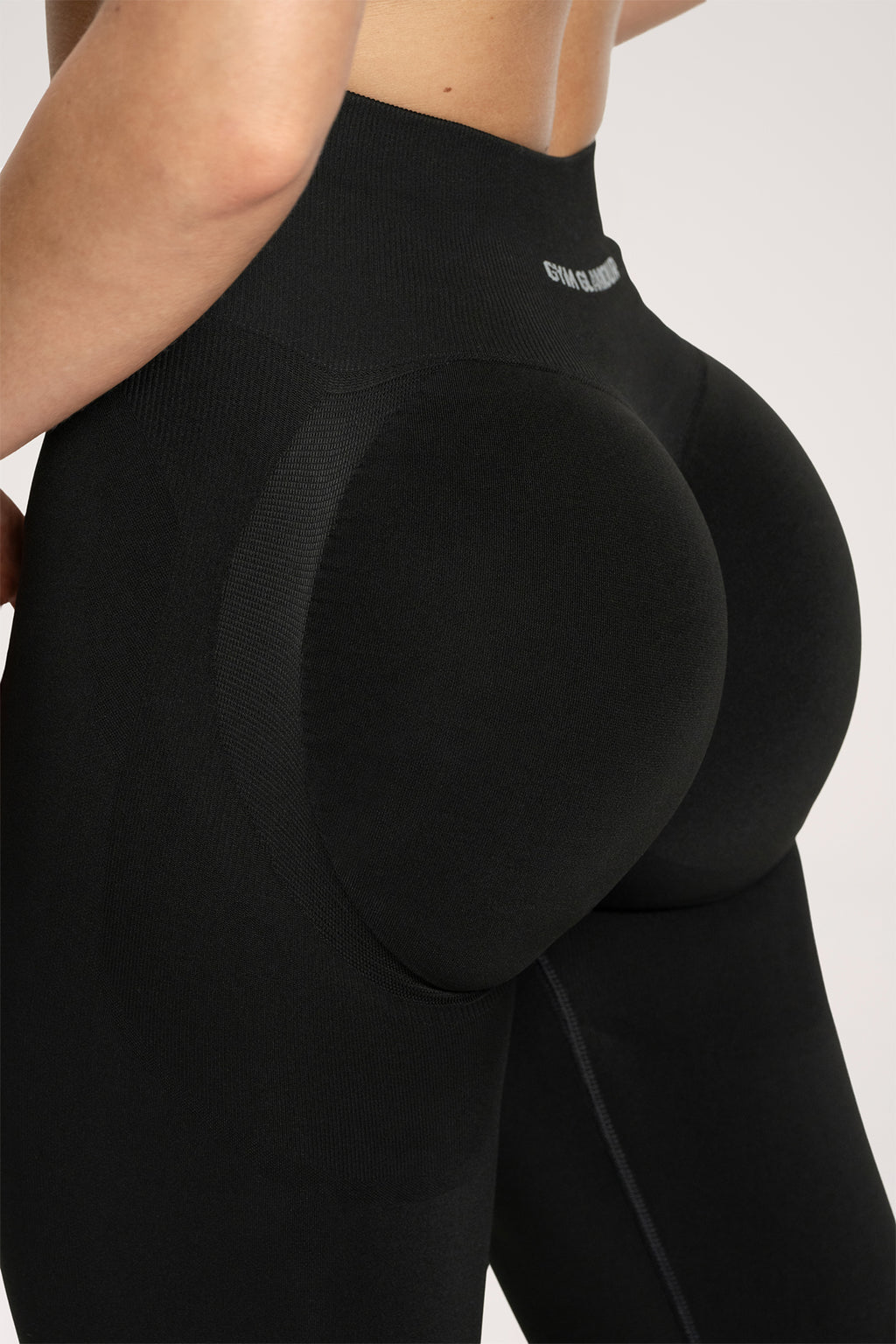 Fake BBL leggings black