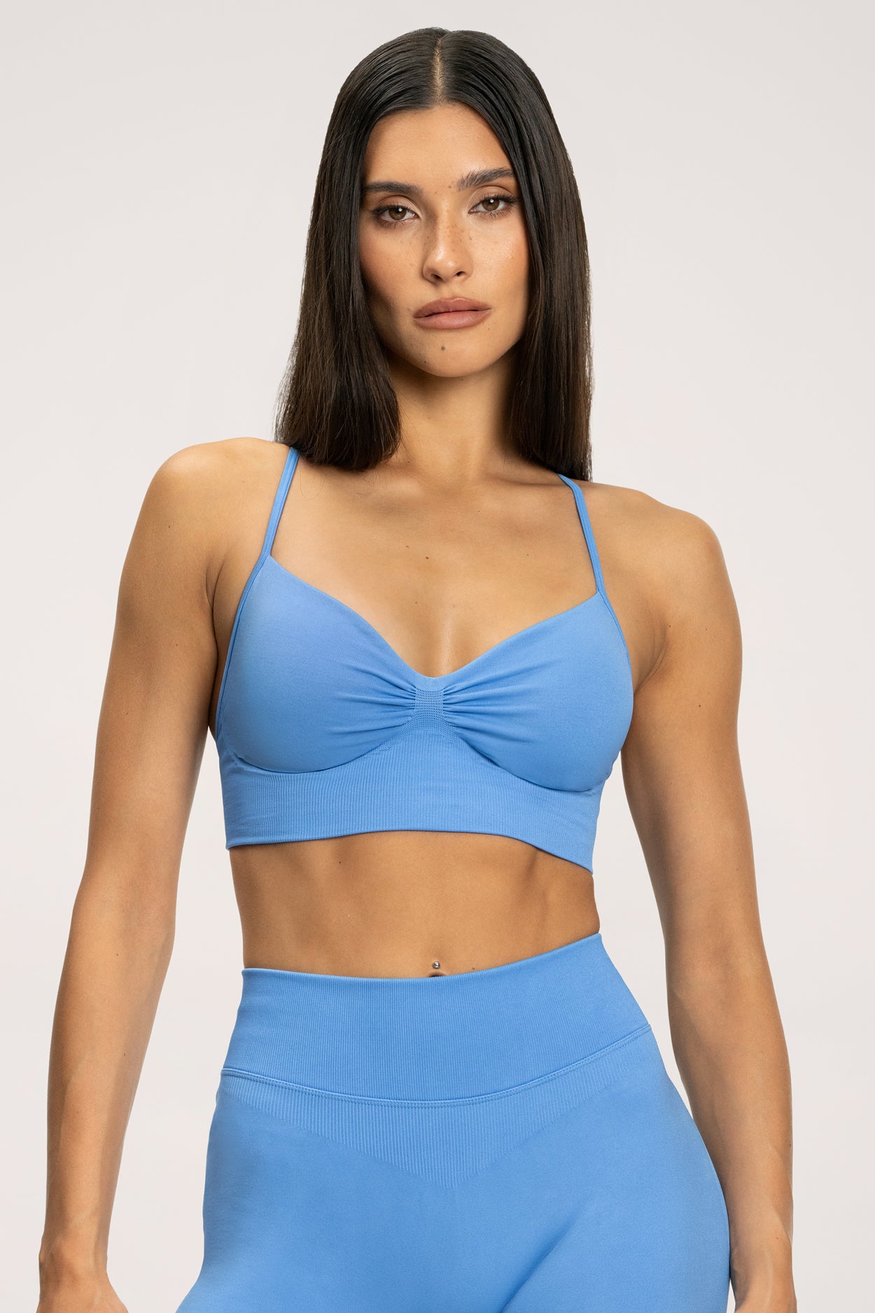 Mély dekoltázsú melltartó ice blue
