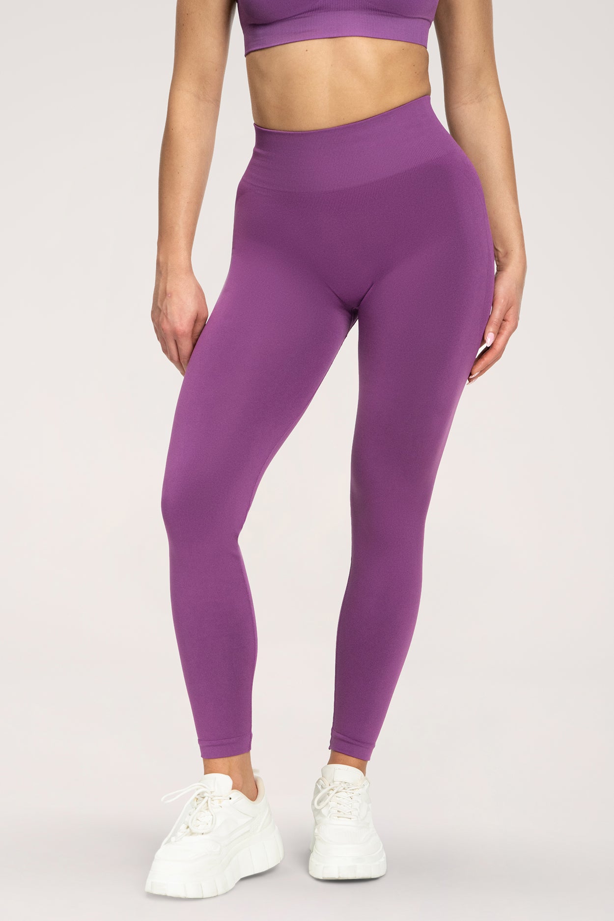 Fake BBL leggings electric