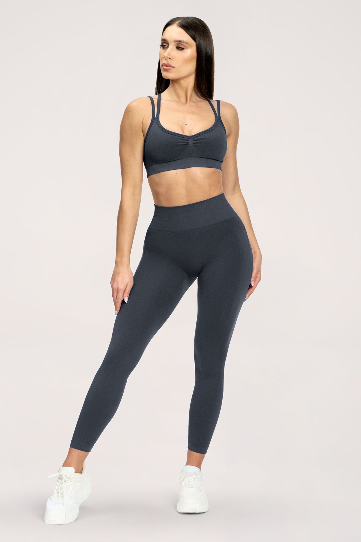 Fake BBL leggings anthracite