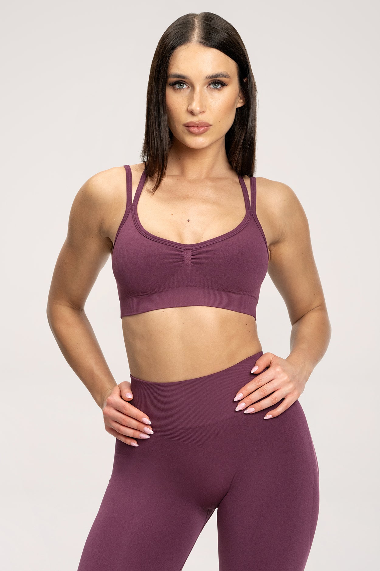 Fake BBL sportmelltartó maroon
