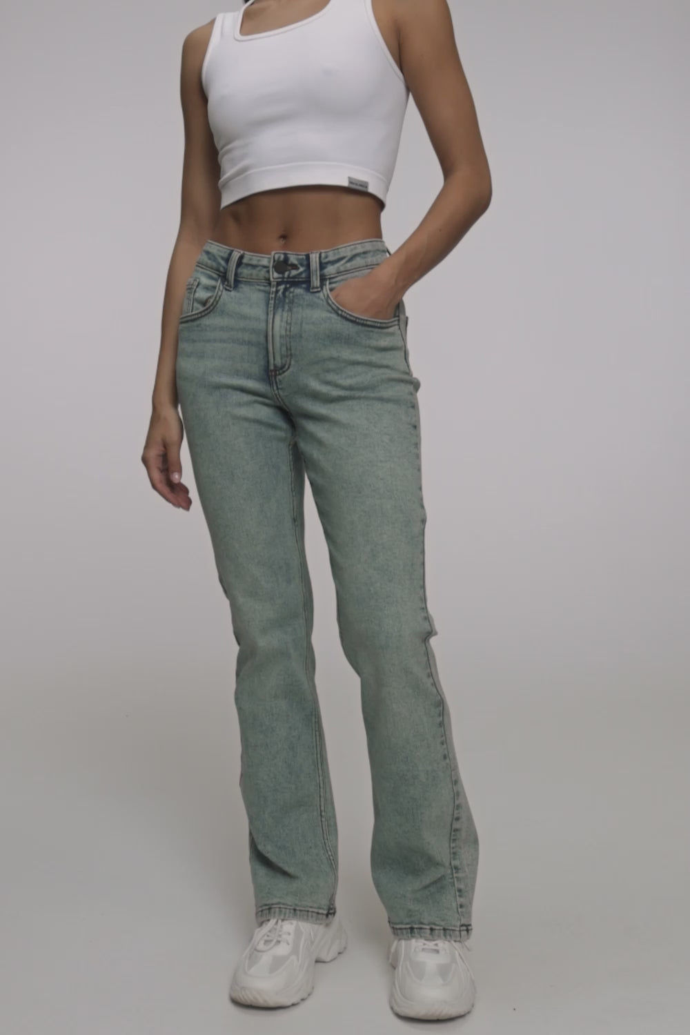 Classic farmer light blue
