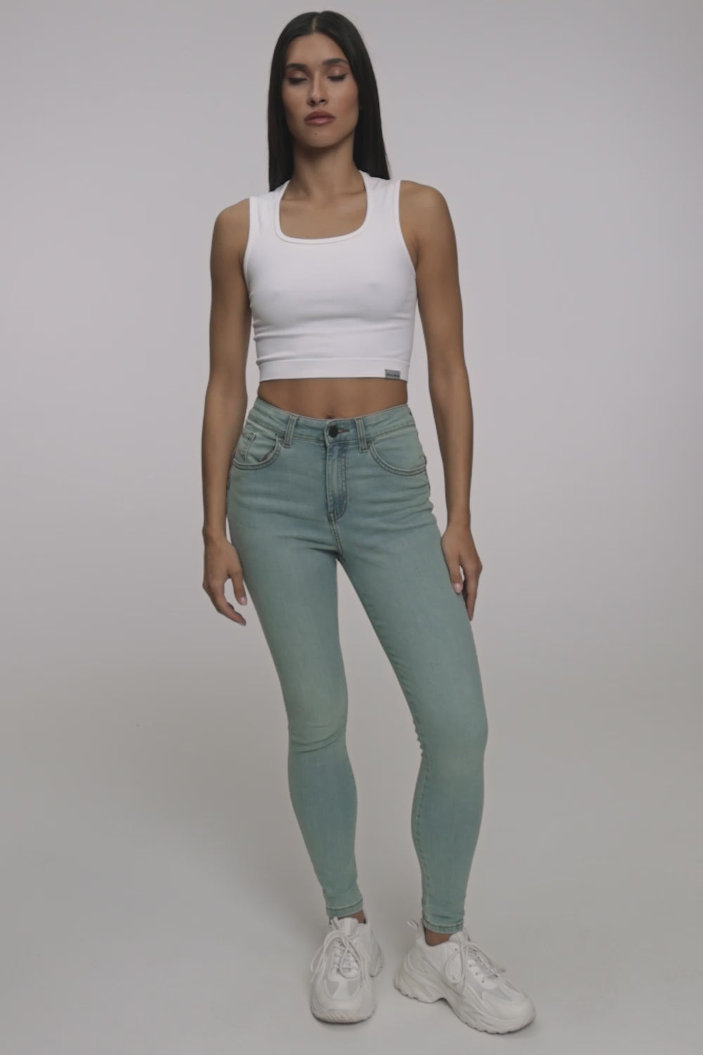 Skinny perfect slim farmer light blue