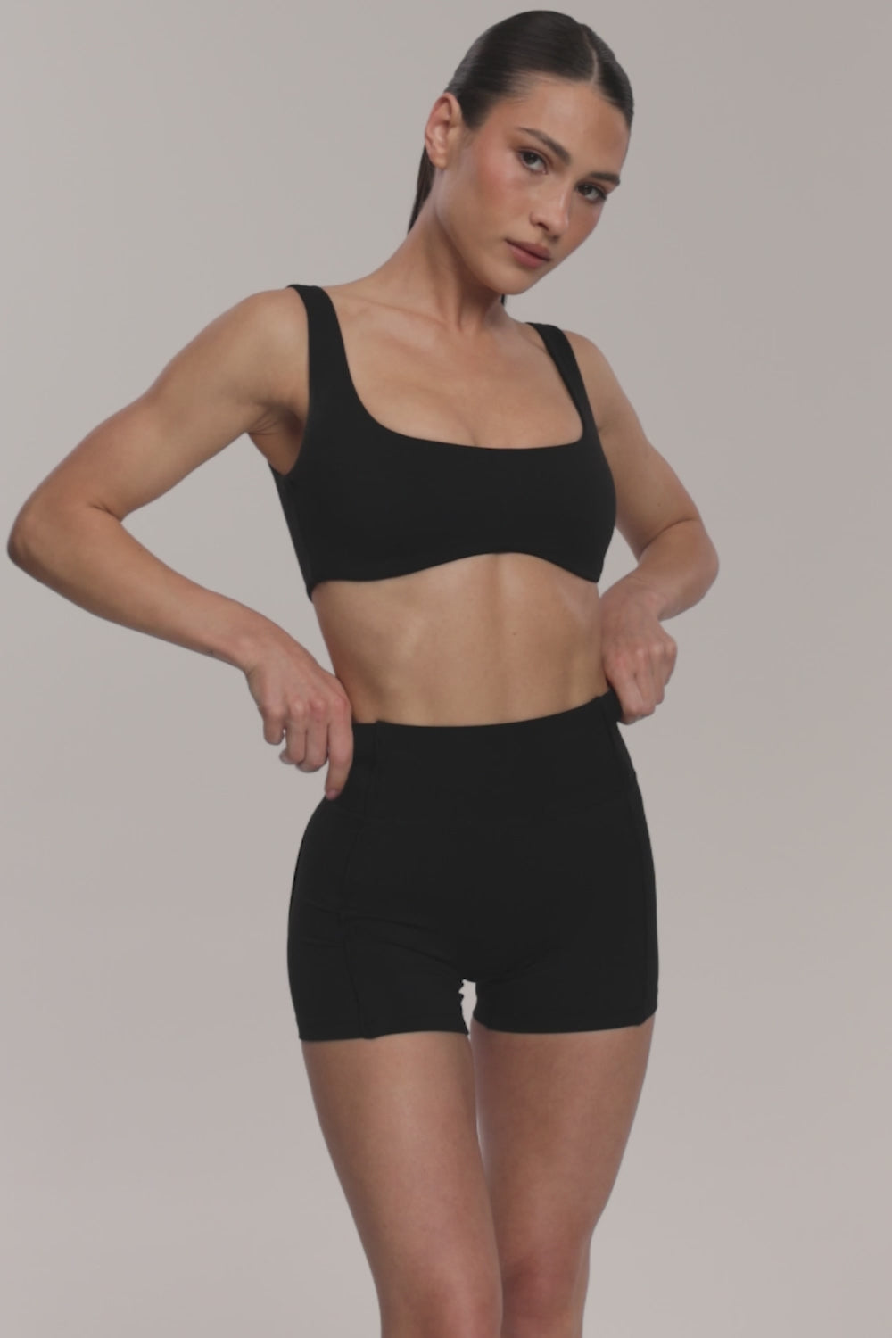 Pilates Era rövidnadrág era black